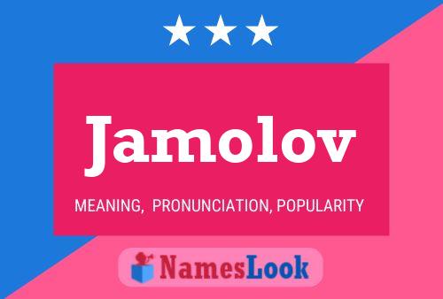 Постер имени Jamolov