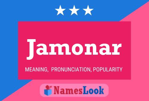 Постер имени Jamonar