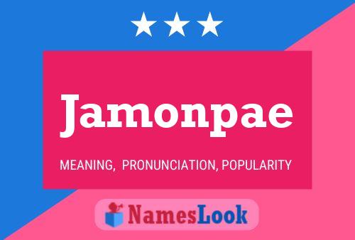 Постер имени Jamonpae