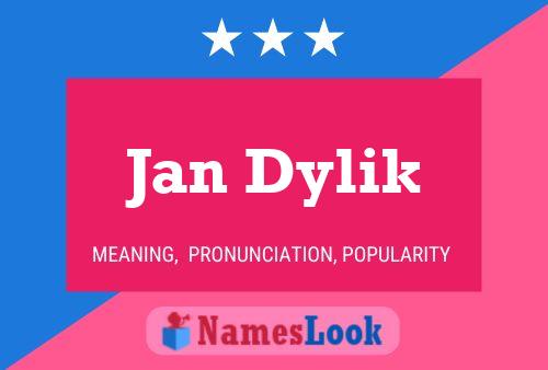 Постер имени Jan Dylik