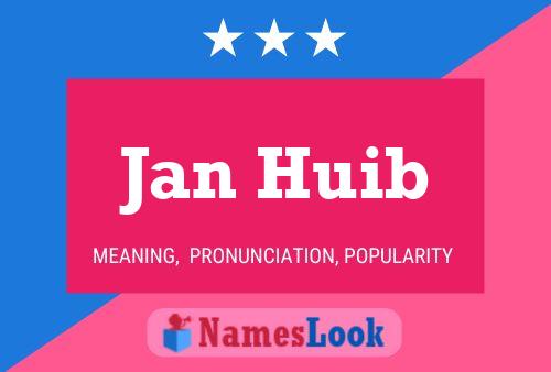 Постер имени Jan Huib