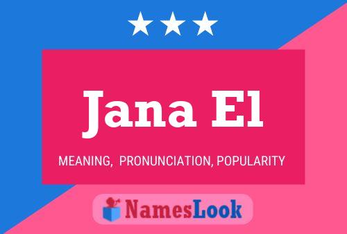 Постер имени Jana El