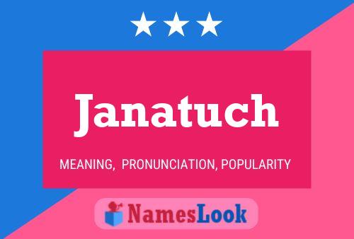 Постер имени Janatuch