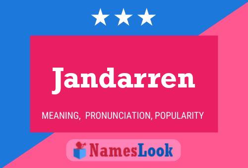 Постер имени Jandarren