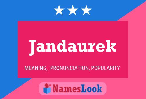 Постер имени Jandaurek