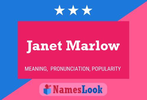 Постер имени Janet Marlow