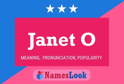 Постер имени Janet O