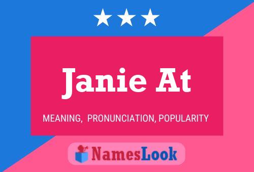 Постер имени Janie At