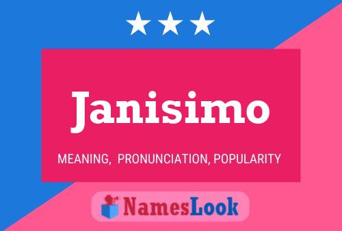 Постер имени Janisimo