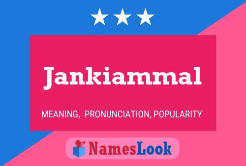 Постер имени Jankiammal