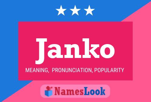 Постер имени Janko