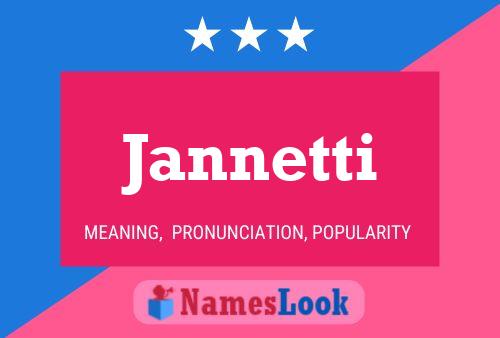 Постер имени Jannetti