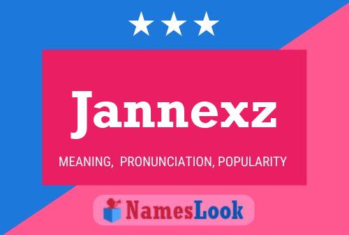 Постер имени Jannexz