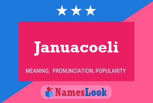 Постер имени Januacoeli