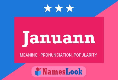 Постер имени Januann