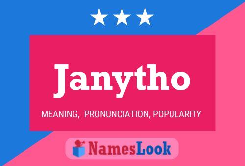 Постер имени Janytho