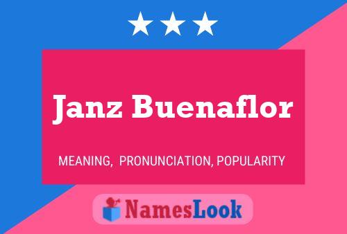 Постер имени Janz Buenaflor