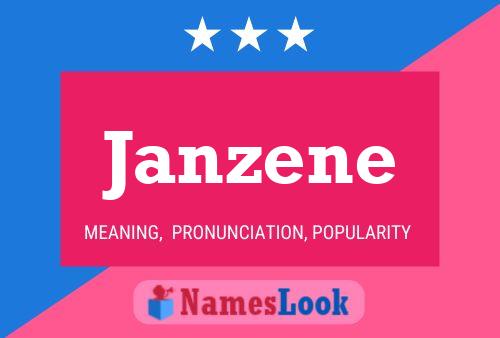 Постер имени Janzene