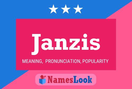 Постер имени Janzis