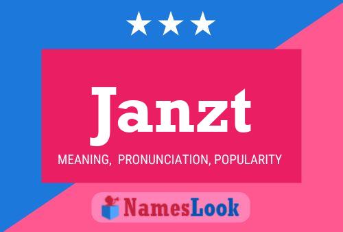 Постер имени Janzt