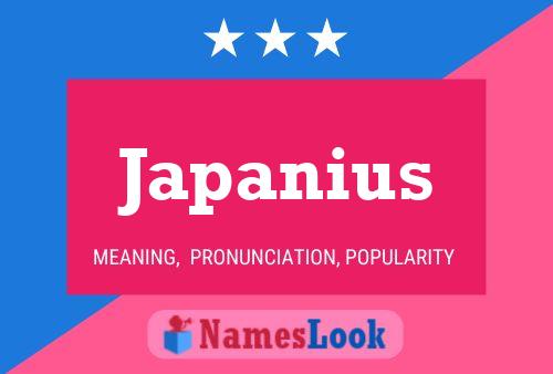 Постер имени Japanius