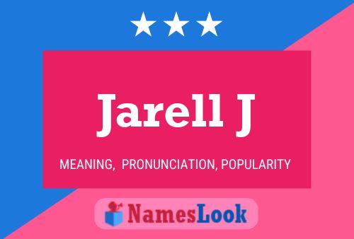 Постер имени Jarell J