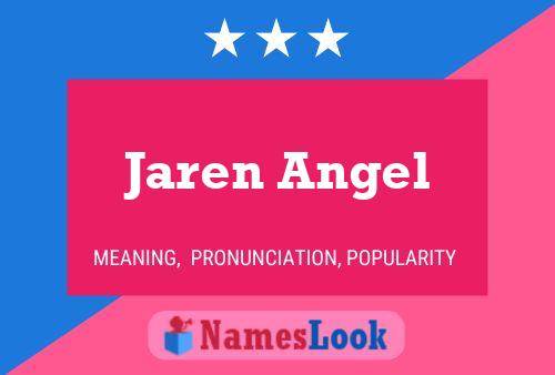 Постер имени Jaren Angel