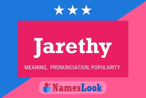 Постер имени Jarethy