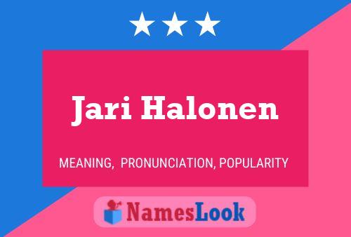 Постер имени Jari Halonen