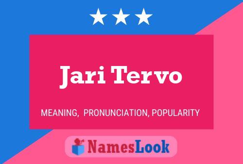 Постер имени Jari Tervo