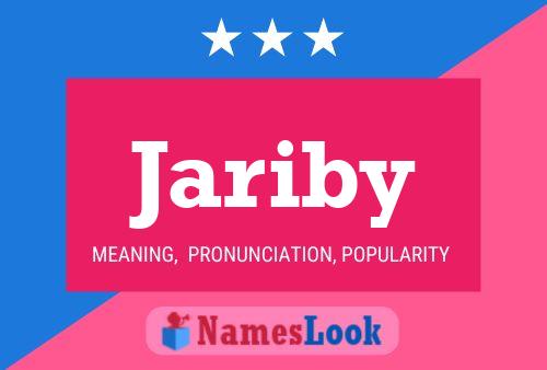 Постер имени Jariby