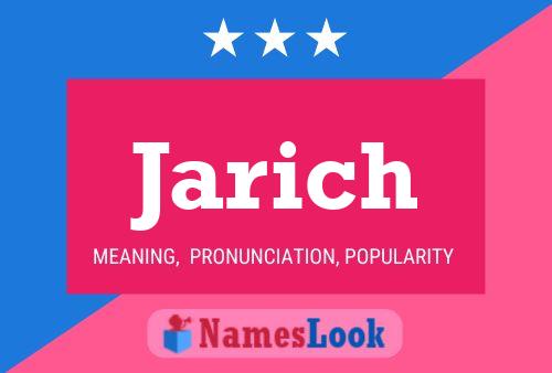 Постер имени Jarich