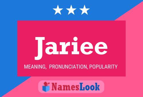 Постер имени Jariee