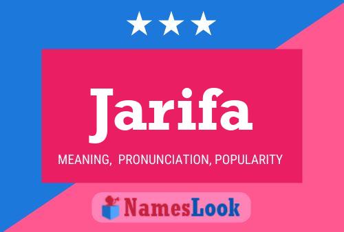 Постер имени Jarifa