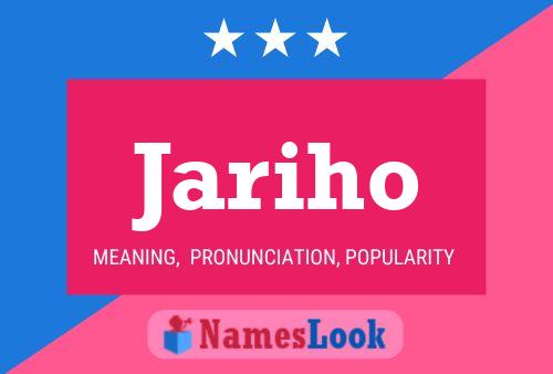 Постер имени Jariho