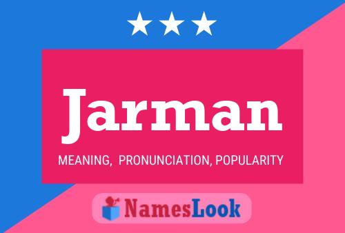 Постер имени Jarman