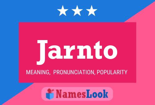 Постер имени Jarnto