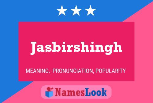 Постер имени Jasbirshingh