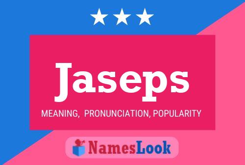 Постер имени Jaseps