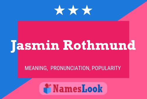 Постер имени Jasmin Rothmund