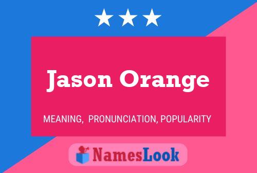 Постер имени Jason Orange