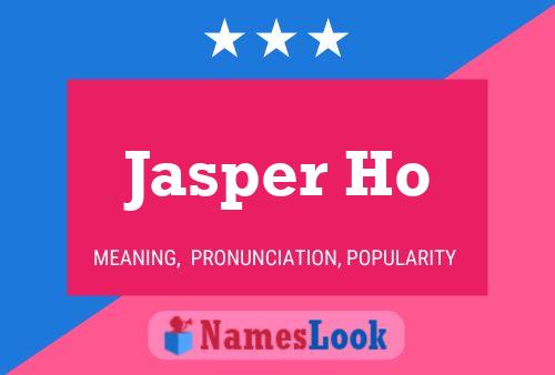 Постер имени Jasper Ho