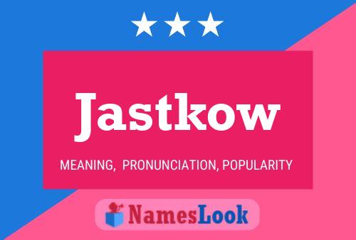 Постер имени Jastkow