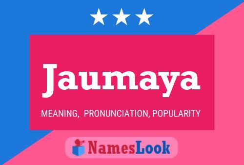 Постер имени Jaumaya