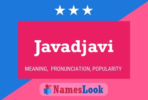 Постер имени Javadjavi