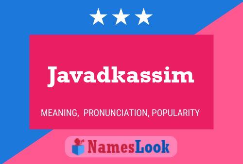 Постер имени Javadkassim