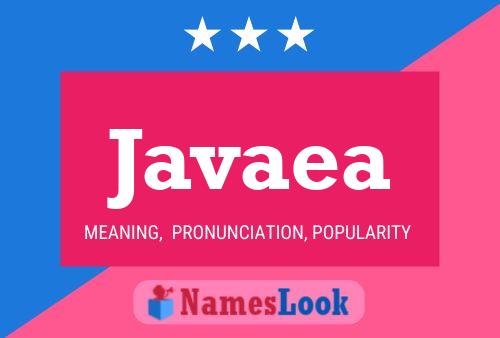 Постер имени Javaea