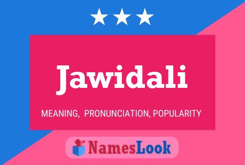 Постер имени Jawidali