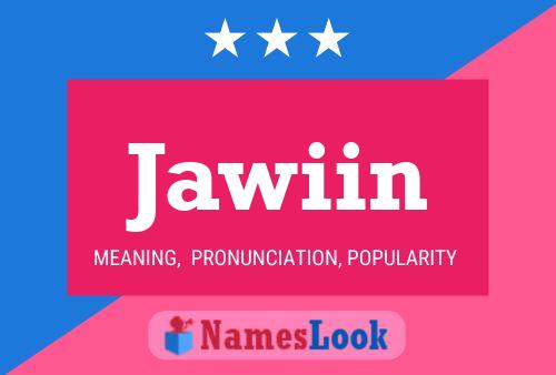 Постер имени Jawiin