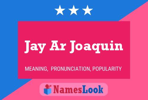 Постер имени Jay Ar Joaquin